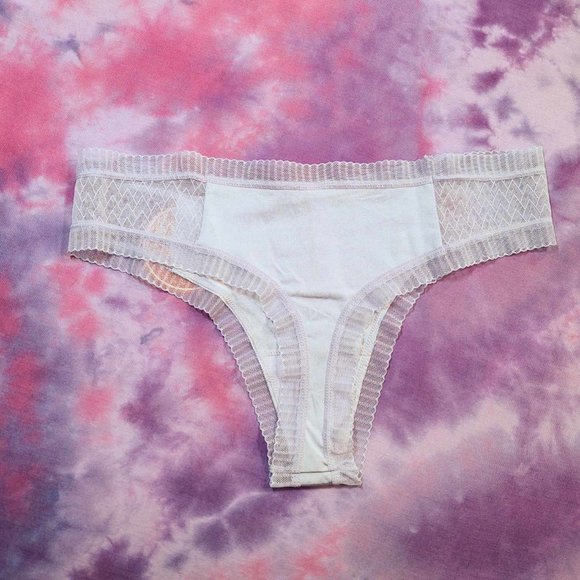 NWT Splendies Lavender Ruffle Limited Edition Thong: M - Picture 2 of 3